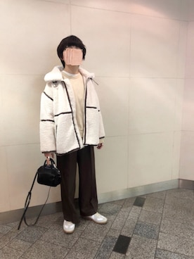 nonoさん（レディース・159cm）の冬コーディネート