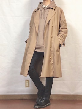 「My/kan（マイカン）のアイテム」を使った、fumiyaさん（メンズ・170cm）の春コーディネート