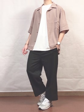 「EMMA  CLOTHES」｜「アイテム（アナログ腕時計）」を使った、fumiyaさん（メンズ・170cm）の夏コーディネート