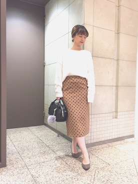 yunaさん（レディース・160cm）の秋コーディネート