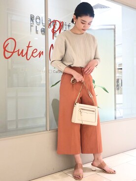 yunaさん(レディース・161cm)の春コーディネート