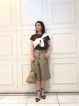 yunaさん（レディース・161cm）の春コーディネート