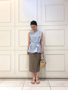 yunaさん(レディース・161cm)の夏コーディネート