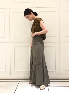 yunaさん（レディース・161cm）の夏コーディネート