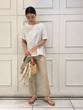 yunaさん（レディース・161cm）の夏コーディネート