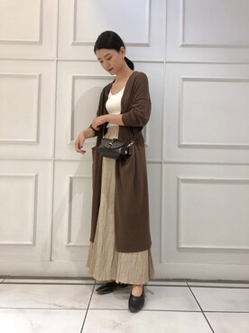yunaさん（レディース・161cm）の秋コーディネート