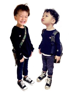 ZETTOさん（キッズ・100cm）の夏コーディネート