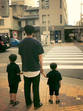 「DINNER（ディナー）のアイテム」を使った、ZETTOさん（メンズ・181cm）の夏コーディネート