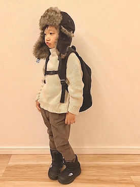 ZETTOさん（キッズ・100cm）の冬コーディネート