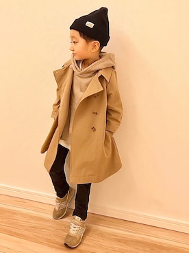 ZETTOさん（キッズ・100cm）の冬コーディネート