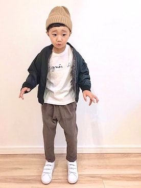 ZETTOさん（キッズ・110cm）の秋コーディネート