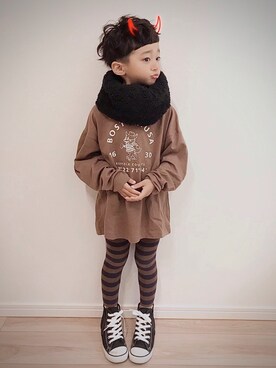 「S&H（エスアンドエイチ）のアイテム」を使った、ZETTOさん（キッズ・110cm）の秋コーディネート