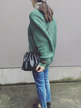 miwaさん（レディース・154cm）の冬コーディネート