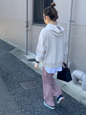 「fifth（フィフス）のアイテム（バッグ）」を使った、miwaさん（レディース・155cm）の春コーディネート