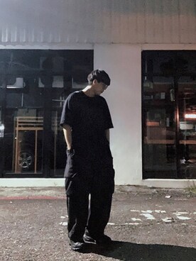 「BALENCIAGA（バレンシアガ）のアイテム（スニーカー、ブラック系）」を使った、Sheng_498756さん（メンズ）の秋コーディネート