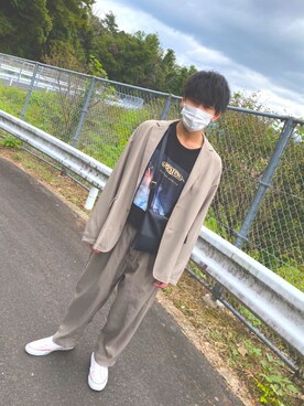 HIBI@相互フォロバ100%さん（メンズ・175cm）の秋コーディネート