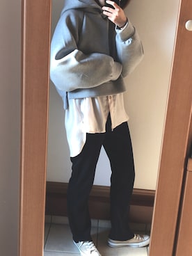 runさん（レディース・160cm）の冬コーディネート