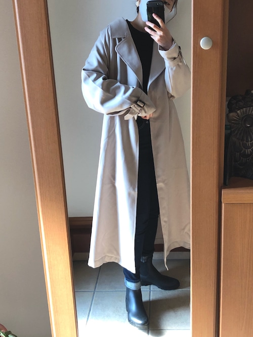 Run Wegoのトレンチコートを使ったコーディネート Wear Run Wegoのトレンチコートを使ったコーディネート Wear