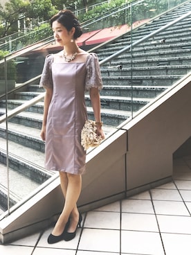 「RANDA」｜「アイテム（アナログ腕時計）」を使った、hikariさん（レディース・169cm）の秋コーディネート