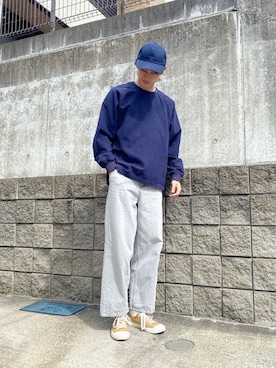 「アイテム（帽子）」を使った、Masatoさん（メンズ・179cm・10代）の春コーディネート