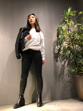 Chikalyさん（レディース・168cm）の春コーディネート