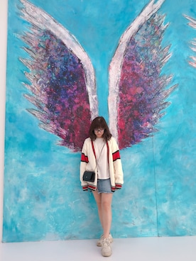 「salad（サラダ）のアイテム」を使った、Joanneさん（レディース・156cm）の春コーディネート