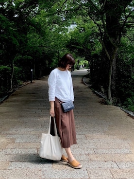「宇治」｜Joanneさん（レディース・156cm）の夏コーディネート