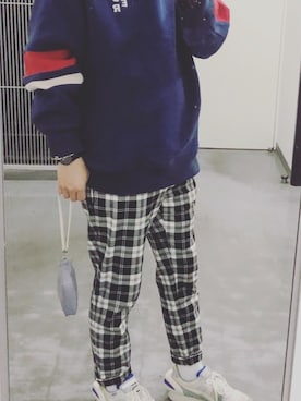 「ADER error」｜「アイテム（アナログ腕時計）」を使った、Armée_miy@さん（メンズ・177cm）の冬コーディネート