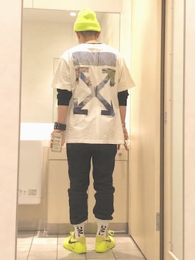「LMCのアイテム（レッグウェア）」を使った、Armée_miy@さん（メンズ・177cm）の春コーディネート