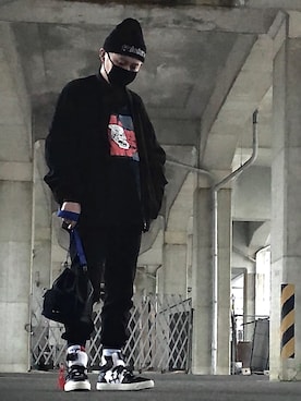 「ADER error（アーダーエラー）のアイテム（バッグ）」を使った、Armée_miy@さん（メンズ・177cm）の春コーディネート