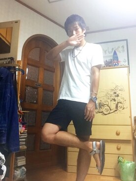 おおはしさん（メンズ・173cm）の夏コーディネート