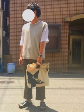 おおはしさん（メンズ・173cm）の夏コーディネート