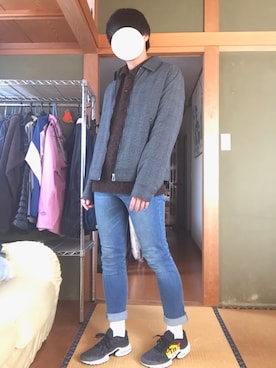 おおはしさん（メンズ・173cm）の秋コーディネート