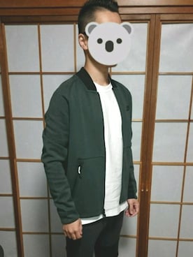「NIKE SPORTSWEAR（ナイキスポーツウェアー）のアイテム（その他パンツ）」を使った、crazyパピさん（メンズ・170cm）の冬コーディネート