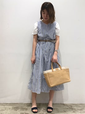 「summer」｜Luuuさん（レディース・168cm）の夏コーディネート