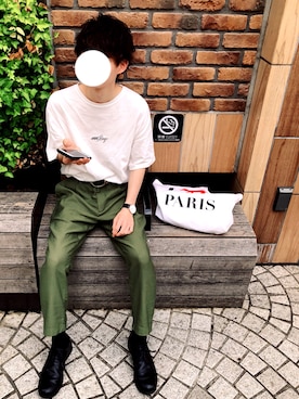 MAMO®︎さん（メンズ・165cm）の夏コーディネート