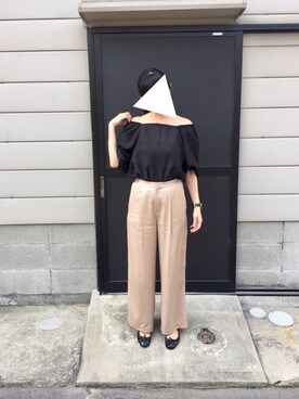 M.さん（レディース・158cm）の夏コーディネート