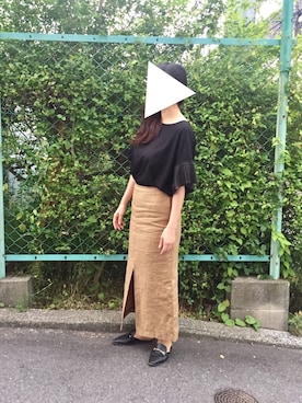 M.さん（レディース・158cm）の夏コーディネート