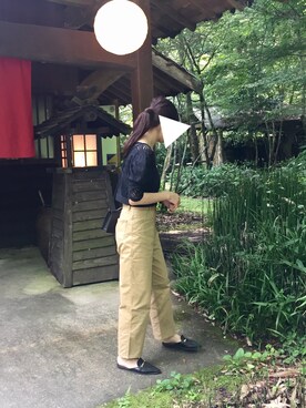 M.さん(レディース・158cm)の夏コーディネート