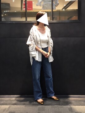 M.さん（レディース・158cm）の夏コーディネート