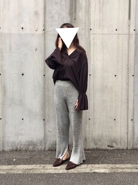 M.さん（レディース・158cm）の秋コーディネート