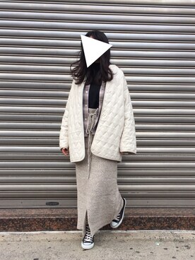 M.さん(レディース・158cm)の冬コーディネート