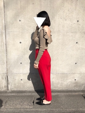 M.さん（レディース・158cm）の春コーディネート