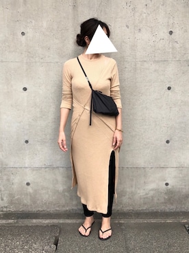 「Littlesuzie」｜「アイテム（パンツ）」を使った、M.さん（レディース・158cm）の秋コーディネート