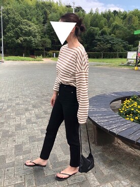 M.さん（レディース・158cm）の夏コーディネート