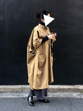 「Littlesuzie」｜「アイテム（スカート）」を使った、M.さん（レディース・158cm）の冬コーディネート