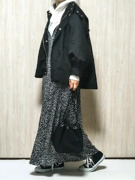 「Emma Taylor（エマテイラー）のアイテム（ブルゾン）」を使った、zyun1977bさん（レディース・162cm）の冬コーディネート