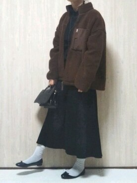 「UNBILLION（アンビリオン）のアイテム」を使った、zyun1977bさん（レディース・163cm）の冬コーディネート