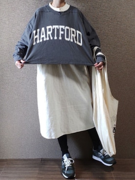 zyun1977bさん（レディース・163cm）の春コーディネート