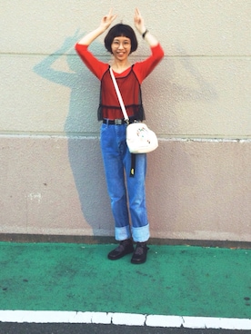 社ワさん（レディース・161cm）の春コーディネート